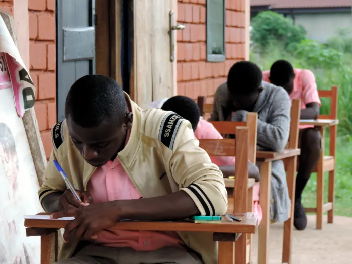 Students participating in science activities
